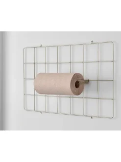 Idesign Badaccessoires<Küchenrollenhalter "Jayce" in Beige - (B)33 x (H)2,5 x (T)11,4 cm
