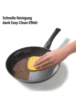 Stoneline Kochgeschirr<Keramik Kochgeschirr-Set 14-teilig | mit Deckeln in Anthrazit