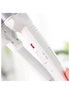 InnovaGoods Technik|Pflege & Gesundheit<Keramik-Lockenstab in Weiß - (L)30 cm