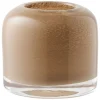 House Nordic Kerzen, Vasen & Mehr<Kerzenhalter in Hellbraun - (H)7,5 x Ø 8 cm