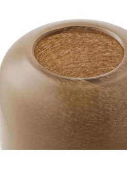 House Nordic Kerzen, Vasen & Mehr<Kerzenhalter in Hellbraun - (H)7,5 x Ø 8 cm