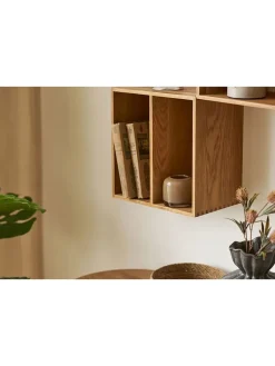 House Nordic Kerzen, Vasen & Mehr<Kerzenhalter in Hellbraun - (H)7,5 x Ø 8 cm