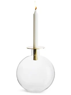 Sagaform Kerzen, Vasen & Mehr<Kerzenhalter ''Top'' in Gold - (H)19 x Ø 22 cm