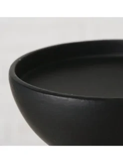 Boltze Kerzen, Vasen & Mehr<Kerzenleuchter "Vimo" in Schwarz - (H)20 cm