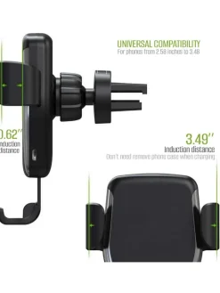 SWEET ACCESS Technikzubehör<Kfz-Smartphone-Halterung mit Ladefunktion in Schwarz