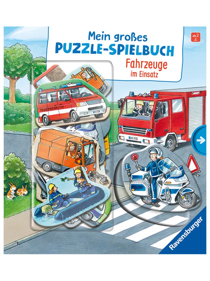 Ravensburger Bücher<Kinderbuch "Fahrzeuge im Einsatz"