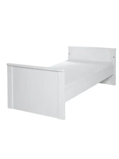roba Möbel-Sets<Kindermöbelset Maxi 2-tlg. Weiß mit Bett & breiter Wickelkommode