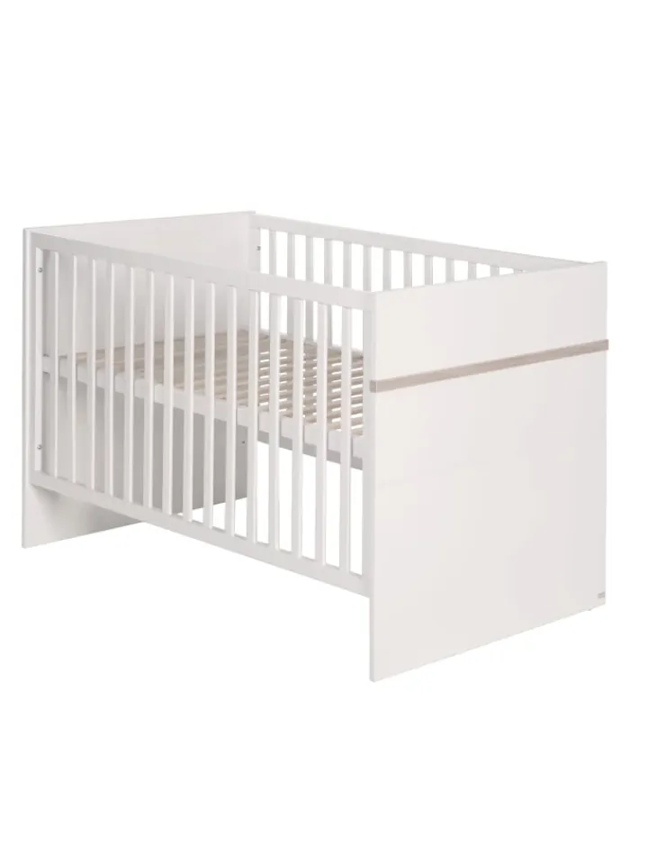 roba Möbel-Sets<Kindermöbelset Moritz 3-tlg. Weiß mit Bett, Kommode & Schrank