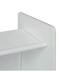 relaxdays Kindermöbel<Kinderregal in Weiß - (B)92 x (H)60 x (T)30 cm