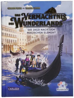 Carlsen Bücher<Kinderroman "Das Vermächtnis des Wunderlands. Die Jagd nach dem magischen..."
