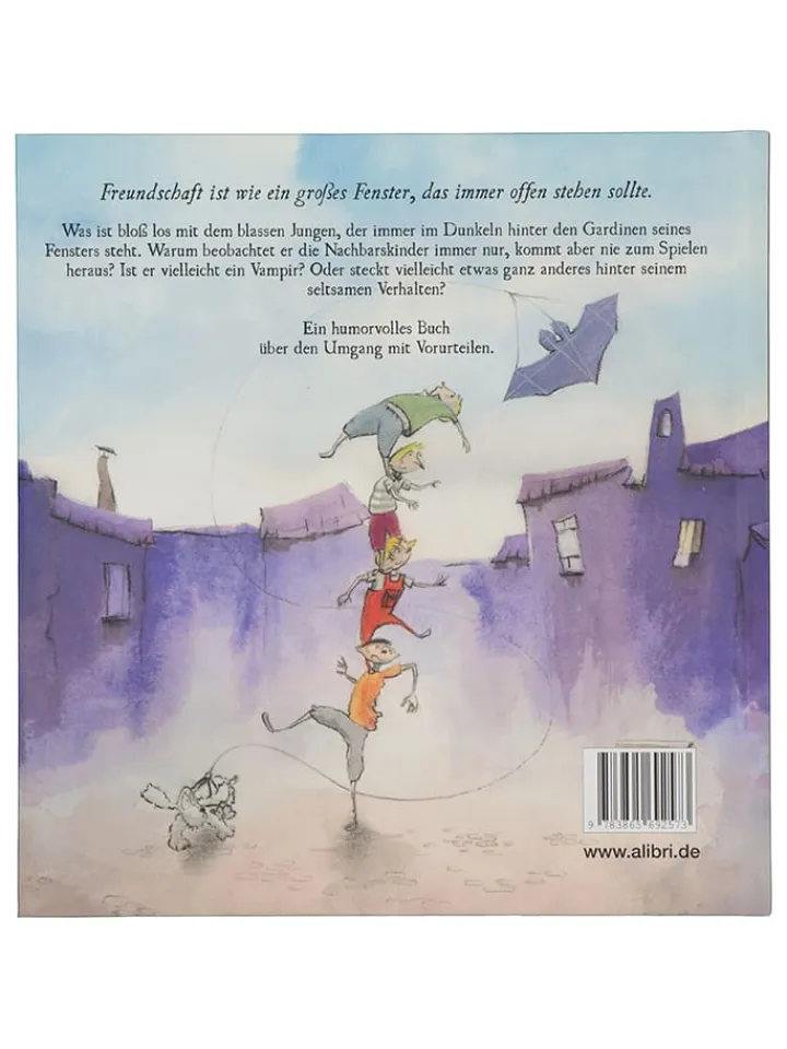 Alibri Bücher<Kinderroman "Der Junge hinter dem Fenster"