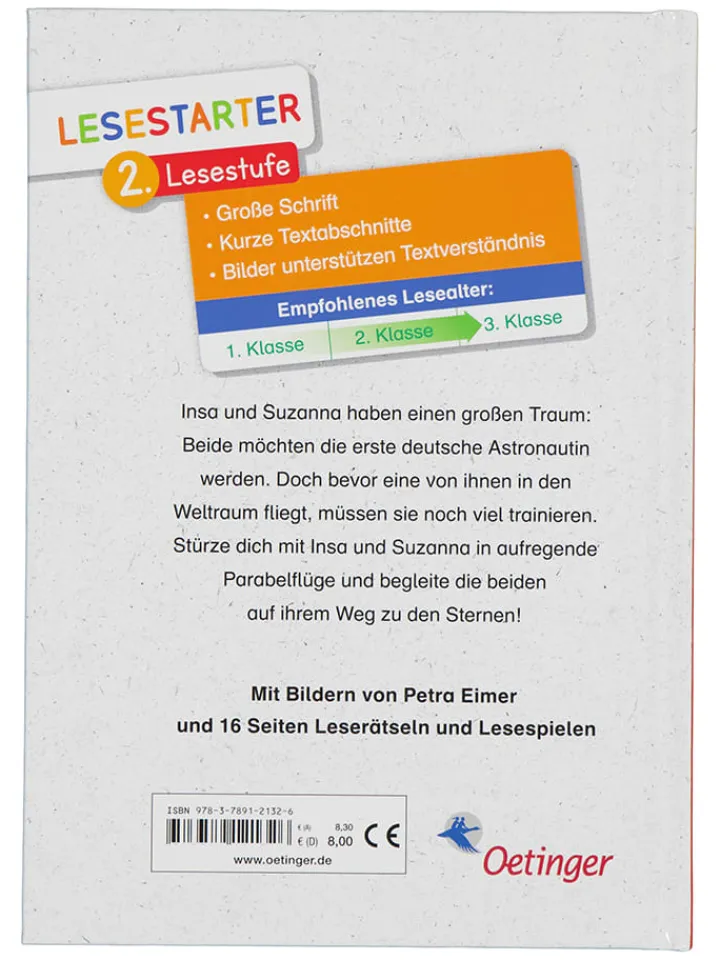 Oetinger Verlag Bücher<Kinderroman "Unser Weg ins Weltall"