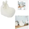 The Home Deco Kids Sitzmöbel<Kindersitzsack in Weiß - (B)40 x (H)54 x (T)50 cm