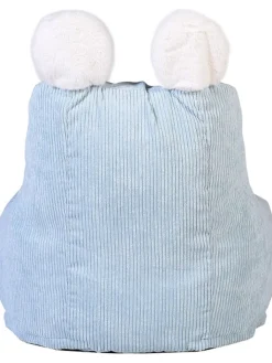 The Home Deco Kids Sitzmöbel<Kindersitzsack "Ted" in Hellblau - (B)40 x (H)70 x (T)62 cm