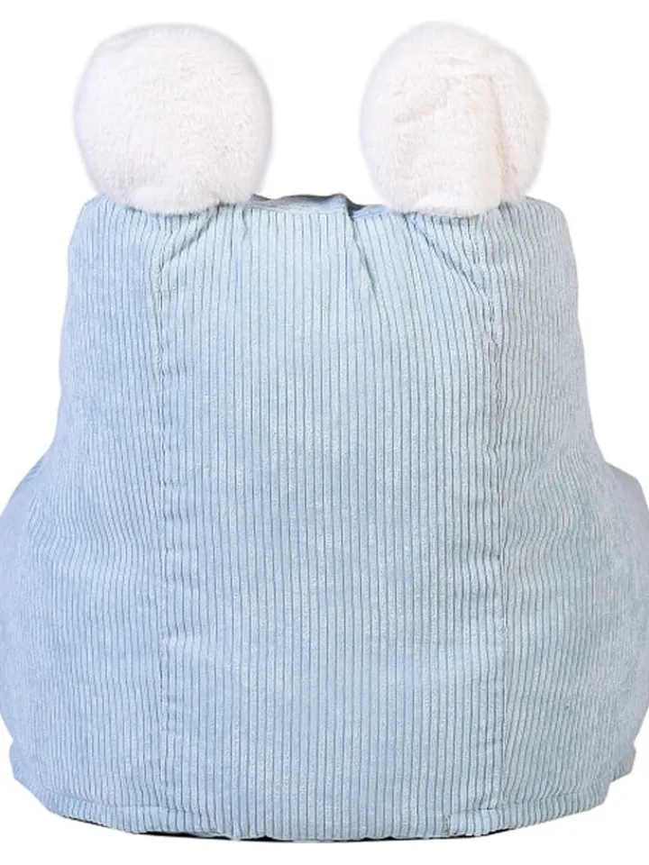 The Home Deco Kids Sitzmöbel<Kindersitzsack "Ted" in Hellblau - (B)40 x (H)70 x (T)62 cm