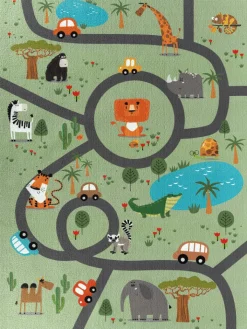 the carpet Outdoorteppiche<Kinderteppich Happy Life D in Grün