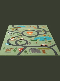 the carpet Outdoorteppiche<Kinderteppich Happy Life D in Grün