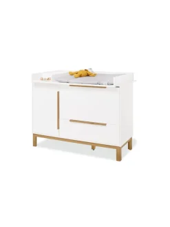 Pinolino Möbel-Sets<Kinderzimmer-Set Juna breit mit Windeleimerauszug, 3-tlg.