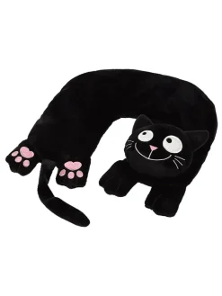 moses. Kindermöbel|Wärmflaschen & -Kissen<Kirschkernkissen "The Cat" in Schwarz - (L)31 x (B)29 cm