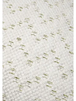 STOF France Kissen & Kissenhüllen<Kissen "Amazonica" in Creme/ Grün - (L)45 x (B)45 cm