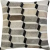 Mars & More Kissen & Kissenhüllen<Kissen "Cow illusion" in Beige/ Schwarz - (L)45 x (B)45 cm