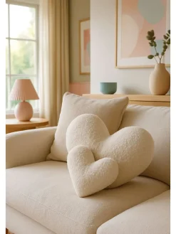 ABERTO DESIGN Kissen & Kissenhüllen<Kissen in Beige - (B)42 x (H)45 x (T)12 cm