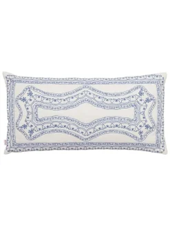 Rice Kissen & Kissenhüllen<Kissen in Blau - (L)40 x (B)80 cm