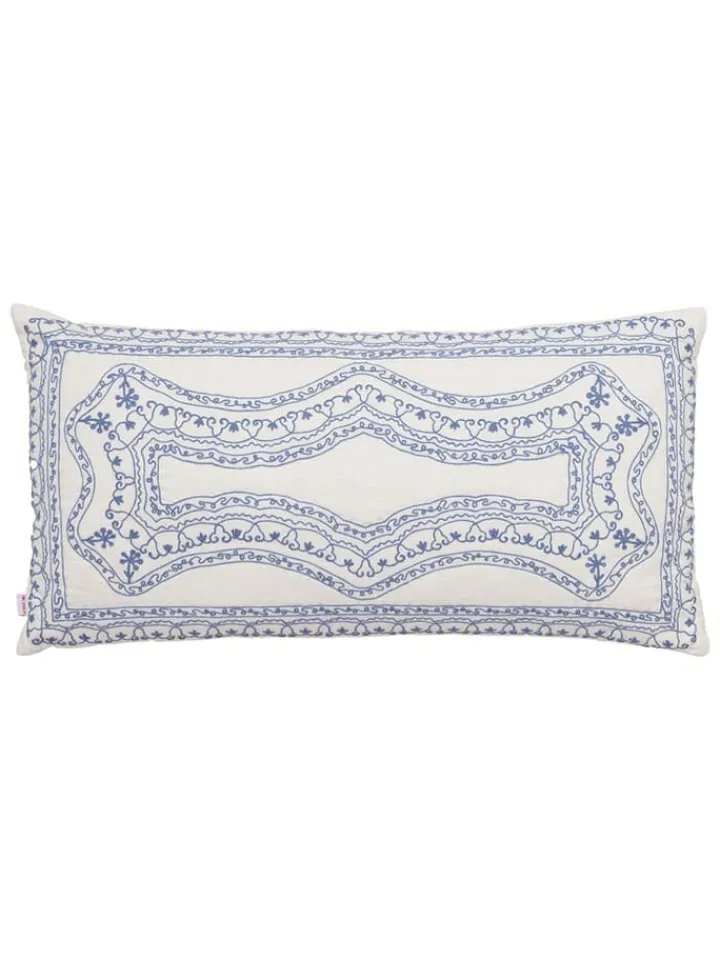 Rice Kissen & Kissenhüllen<Kissen in Blau - (L)40 x (B)80 cm