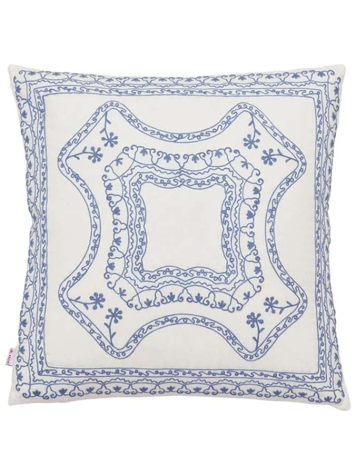 Rice Kissen & Kissenhüllen<Kissen in Blau - (L)50 x (B)50 cm