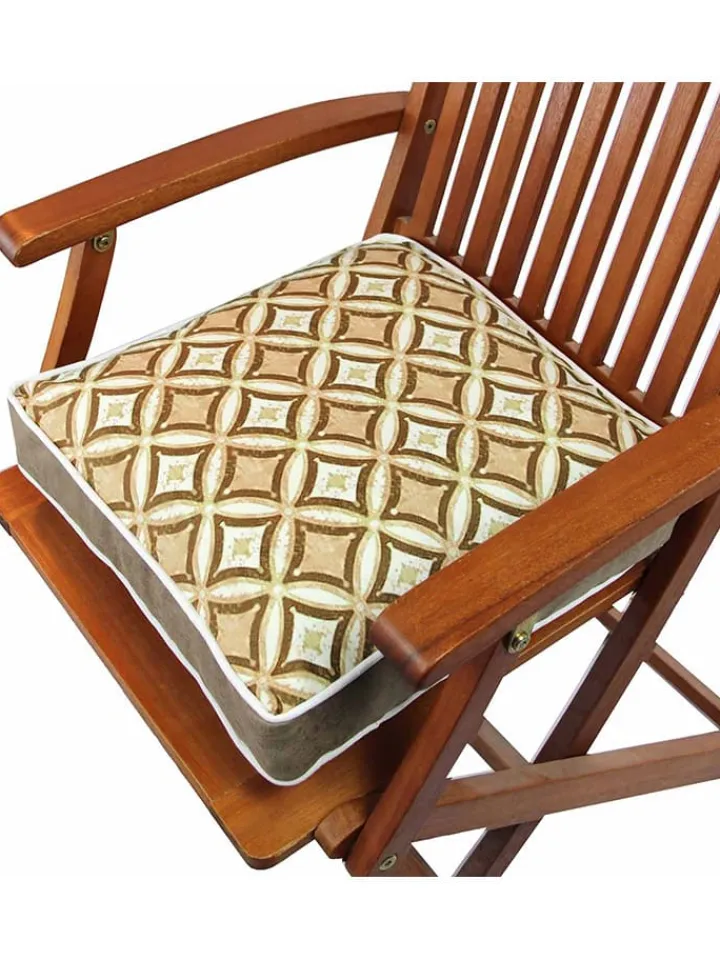 ABERTO DESIGN Kissen & Kissenhüllen<Kissen in Grün/ Weiß