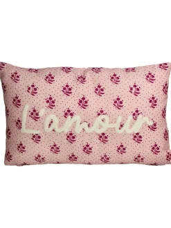 Kersten Kissen & Kissenhüllen<Kissen ''L' Amour'' in Rosa - (L)30 x (B)50 cm