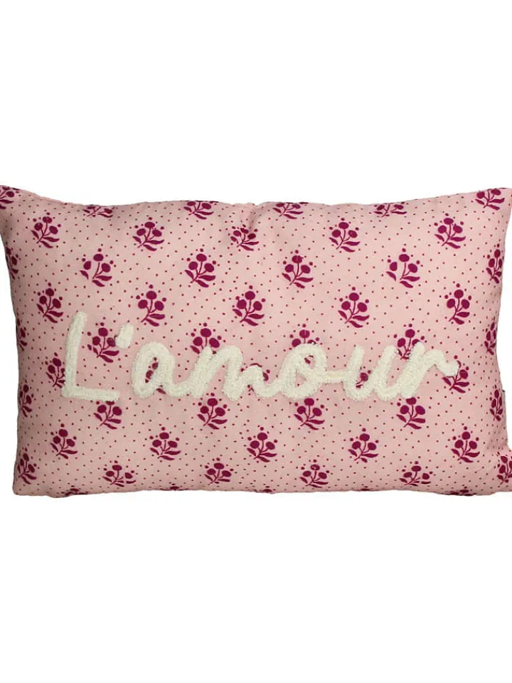 Kersten Kissen & Kissenhüllen<Kissen ''L' Amour'' in Rosa - (L)30 x (B)50 cm