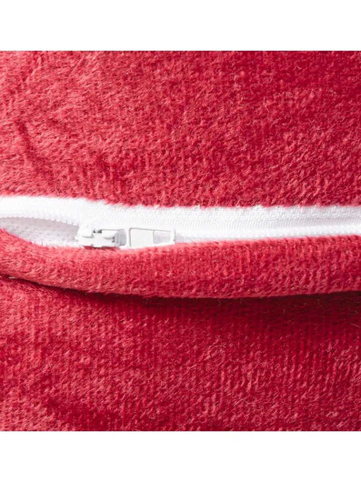 Boltze Kissen & Kissenhüllen<Kissen "Liz" in Rot - (L)45 x (B)45 cm