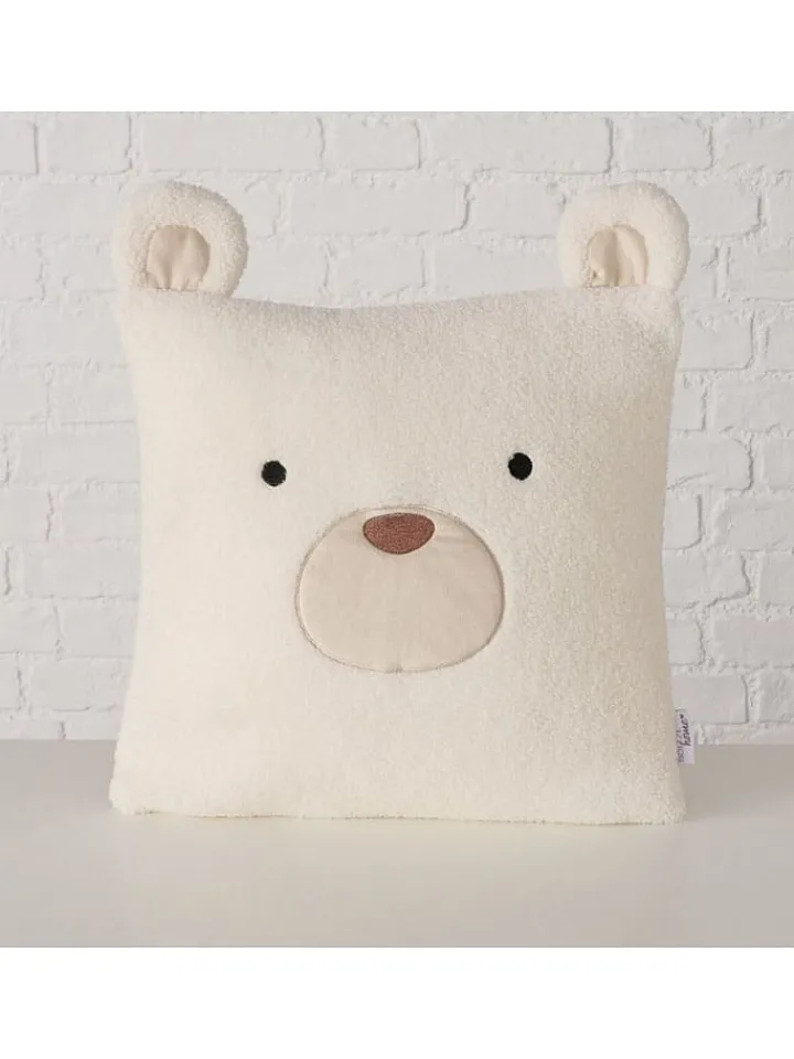 Boltze Kissen & Kissenhüllen<Kissen ''Louie'' in Creme/ Beige - (L)40 x (B)40 cm