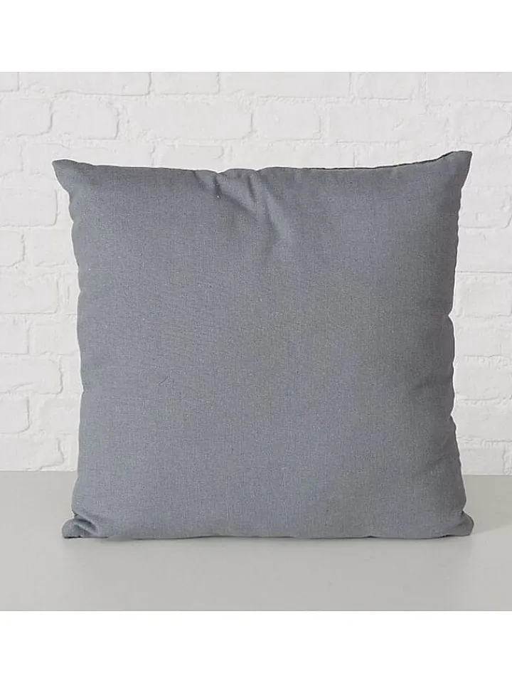 Boltze Kissen & Kissenhüllen<Kissen ''Olivo'' in Grau - (L)45 x (B)45 cm