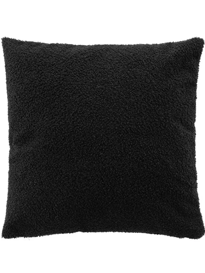 Douceur d'intérieur Kissen & Kissenhüllen<Kissen "Wooly" in Schwarz