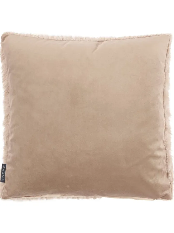 Magma Heimtex Kissen & Kissenhüllen<Kissenhülle "Anusha" in Beige - (L)45 x (B)45 cm