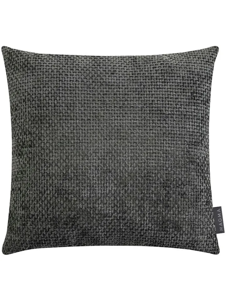 Magma Heimtex Kissen & Kissenhüllen<Kissenhülle "Arlo" in Anthrazit - (L)40 x (B)40 cm