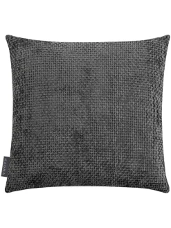Magma Heimtex Kissen & Kissenhüllen<Kissenhülle "Arlo" in Anthrazit - (L)40 x (B)40 cm