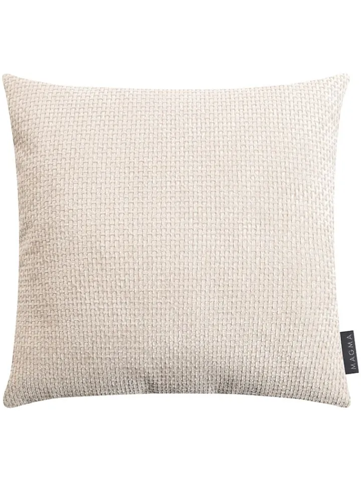 Magma Heimtex Kissen & Kissenhüllen<Kissenhülle "Arlo" in Beige - (L)40 x (B)40 cm