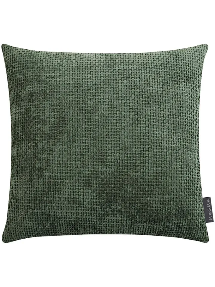 Magma Heimtex Kissen & Kissenhüllen<Kissenhülle "Arlo" in Grün - (L)40 x (B)40 cm
