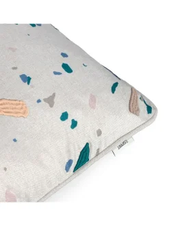 ESPRIT Kissen & Kissenhüllen<Kissenhülle "Bastian" in Creme/ Bunt