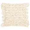 Magma Heimtex Kissen & Kissenhüllen<Kissenhülle "Fringe" in Creme - (L)45 x (B)45 cm