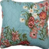 Clayre & Eef Kissen & Kissenhüllen<Kissenhülle in Mint/ Rosa - (L)50 x (B)50 cm