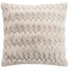 Magma Heimtex Kissen & Kissenhüllen<Kissenhülle "Plush" in Beige - (L)45 x (B)45 cm