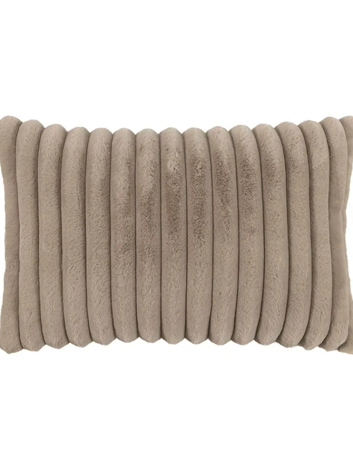 Magma Heimtex Kissen & Kissenhüllen<Kissenhülle "Raya" in Taupe - (L)40 x (B)60 cm