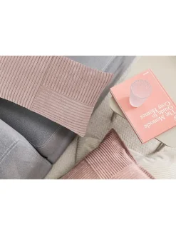 Magma Heimtex Kissen & Kissenhüllen<Kissenhülle "Shara" in Rosa - (L)30 x (B)50 cm