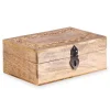 Homla Kisten & Körbe<Kiste "Sombre" in Beige - (B)22 x (H)8 x (T)14 cm