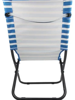 Regatta Gartenmöbel<Klappstuhl "Kruza" in Blau/ Weiß