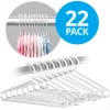 LaLoona Babymöbel<Kleiderbügel für Babys und Kinder (22 Stück) in weiss